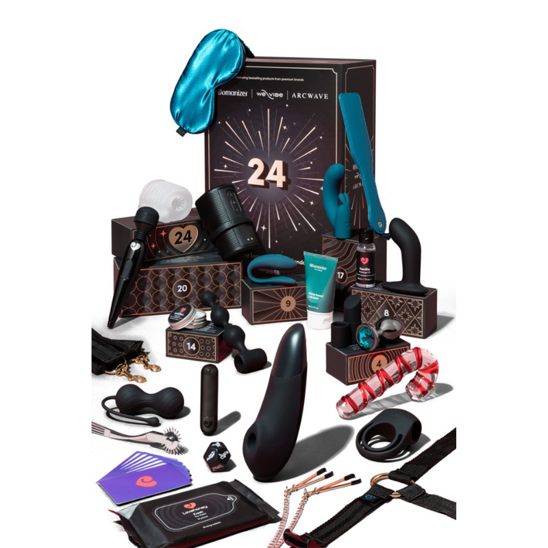 Calendrier de l'Avent érotique 2026 Luxury Magic Shiver, coffret 24 cases et son contenu