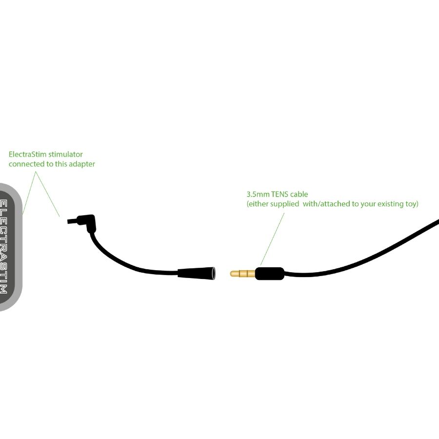 Adaptateur Électro-Stimulation Standard vers Jack 3,5 mm Femelle - ElectraStim