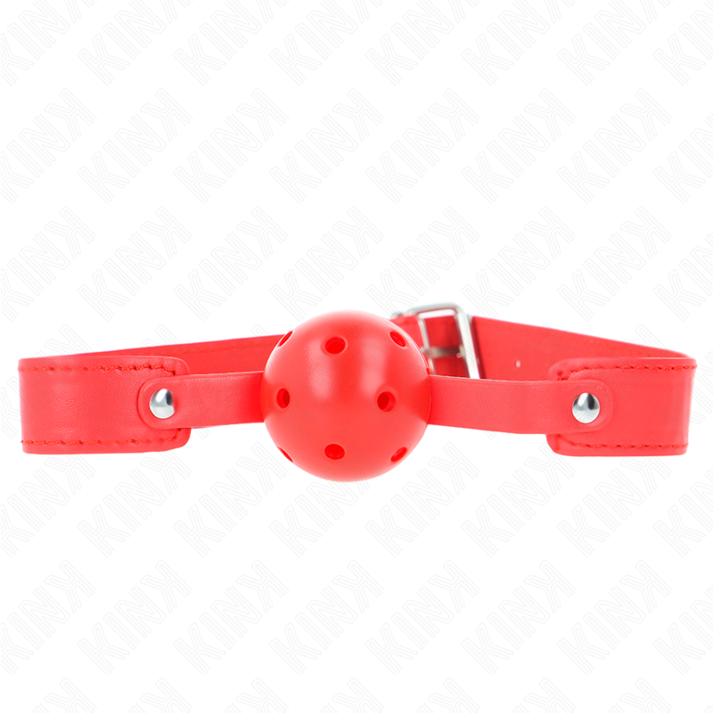 Bâillon avec Boule Respirant 4,5 cm Sangle Ajustable - Kink