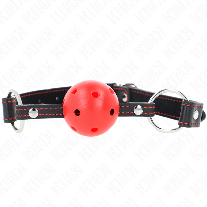 Bâillon Bit Gag Creux Barre Réglable BDSM - Kink