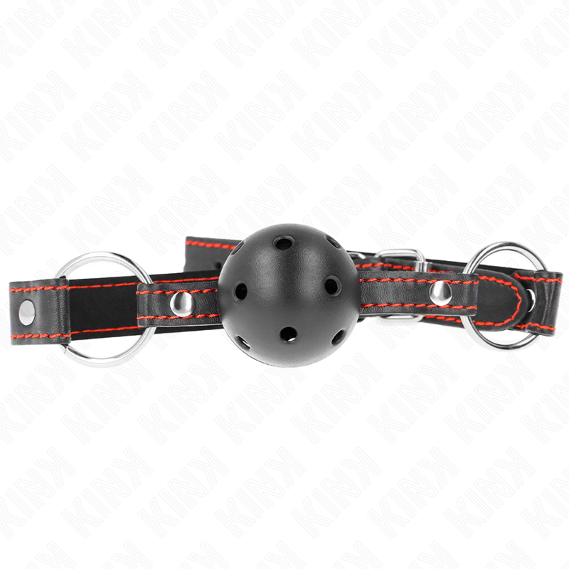 Bâillon Bit Gag Creux Barre Réglable BDSM - Kink