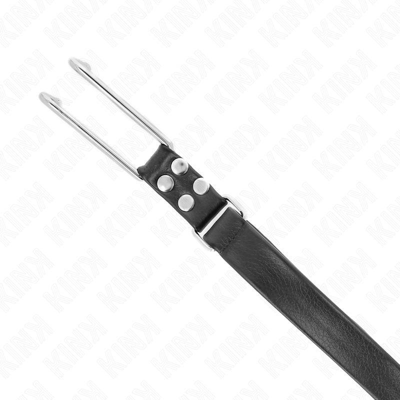 Bâillon Crochet BDSM Métal Réglable 36 à 52 cm - Kink