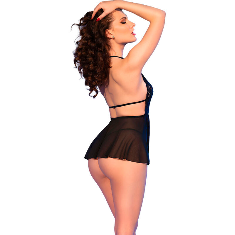 Babydoll & String Assorti Lingerie Sexy 2 Coloris 4 Tailles - Chilirose