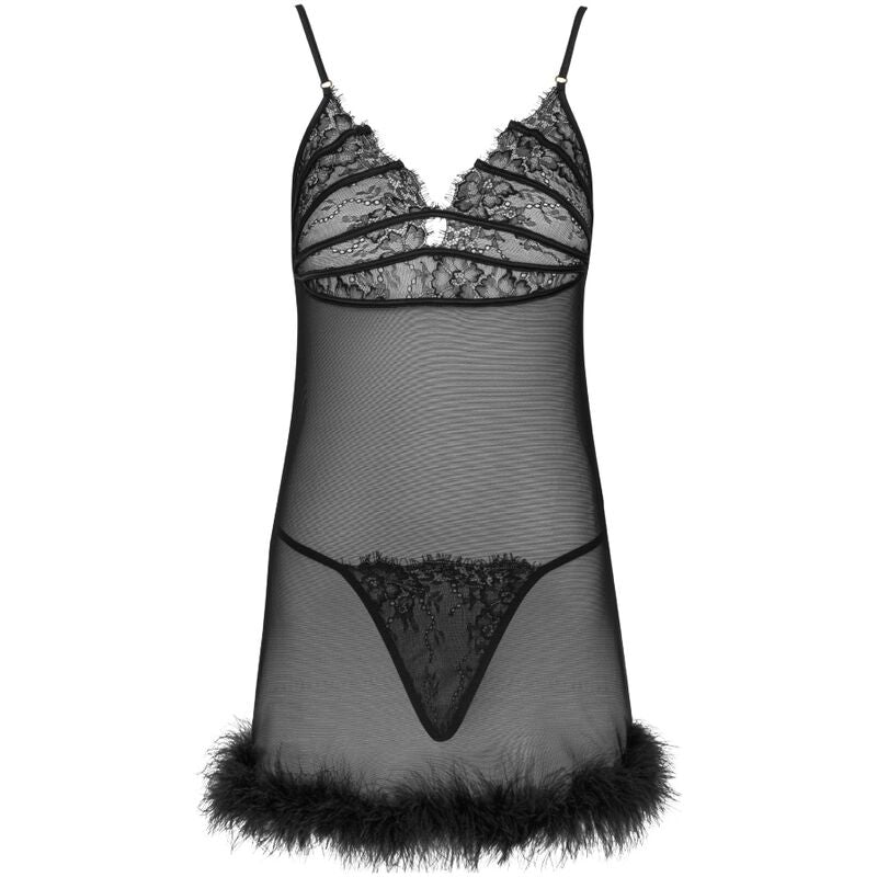 Babydoll Zerunam Ensemble Dentelle avec String Assorti - Livco Corsetti
