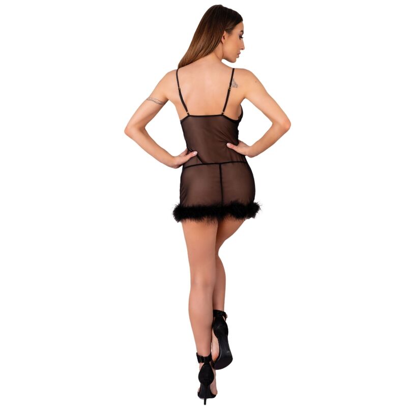 Babydoll Zerunam Ensemble Dentelle avec String Assorti - Livco Corsetti