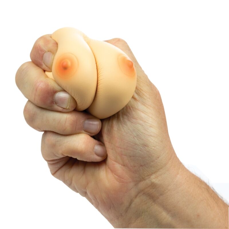 Balle Anti-Stress Forme Seins Cadeau Coquin Humoristique - Spencer & Fleetwood