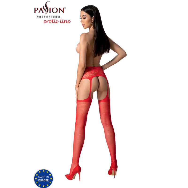 Bas Sexy Jarretière Imprimé Élégant Taille Unique - Passion Woman