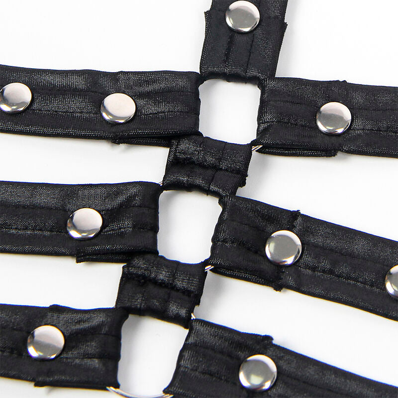 Body Bondage Cuir Sangles Ajustables Harnais Sexy L/XL - Subblime