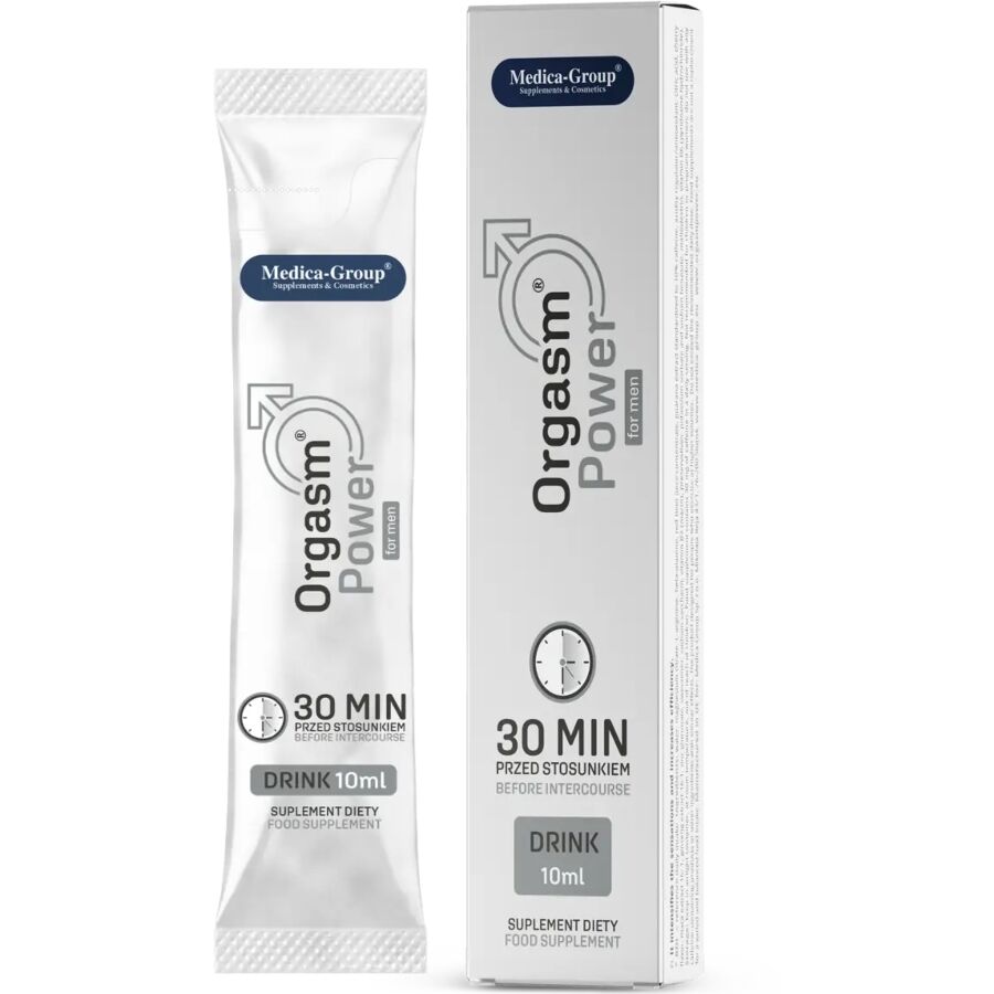 Boisson Stimulante Orgasm Power For Men Vitalité Masculine 10 ml - Medica Group