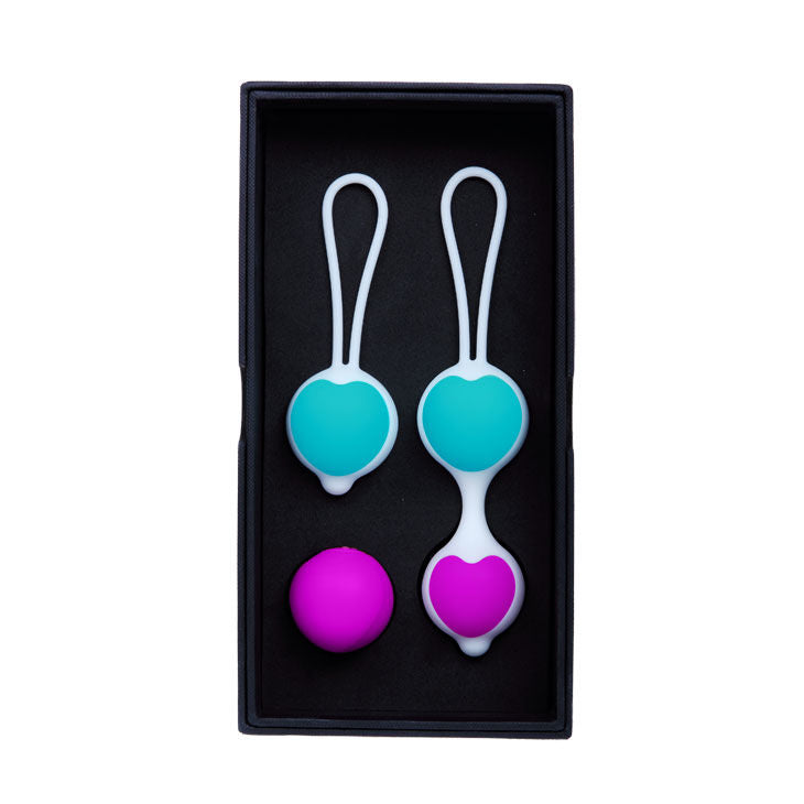 Boules de Geisha Flirtation Hegel Ball Poids Interchangeables Silicone - Pretty Love