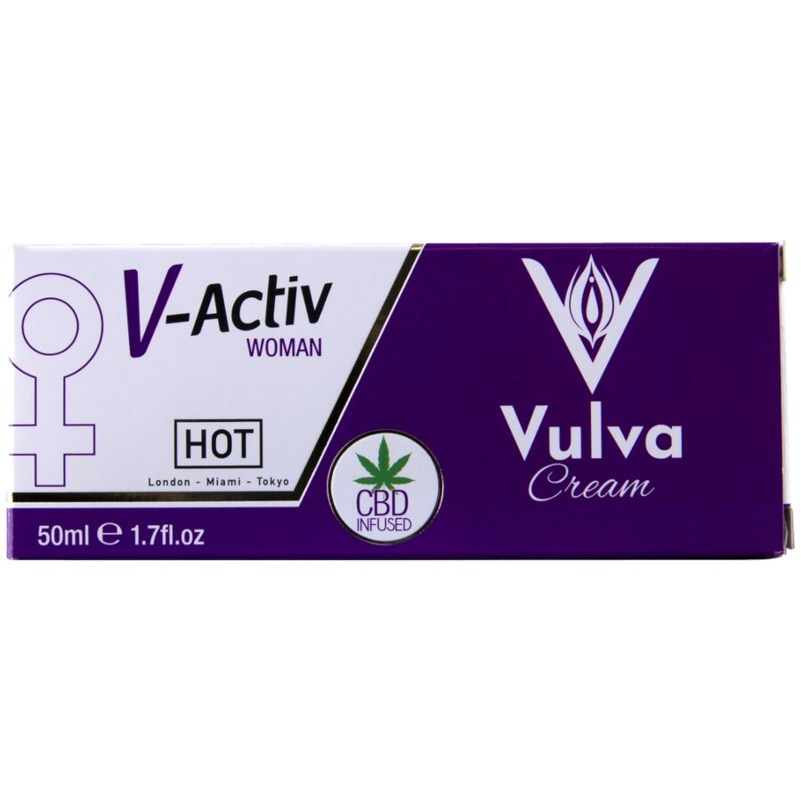 CHAUD - GANT DE CRÈME VULVAIRE CBD 50ML