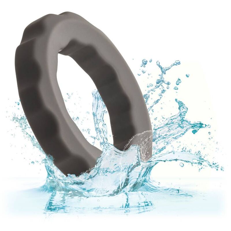 Cockring Alpha Silicone Extensible Design Perlé Étanche - CalExotics