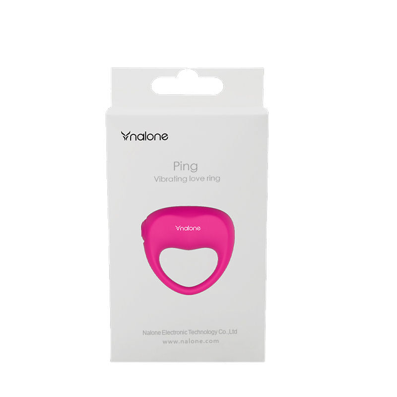 Cockring Vibrant Love Silicone Submersible Silencieux et Puissant - Nalone