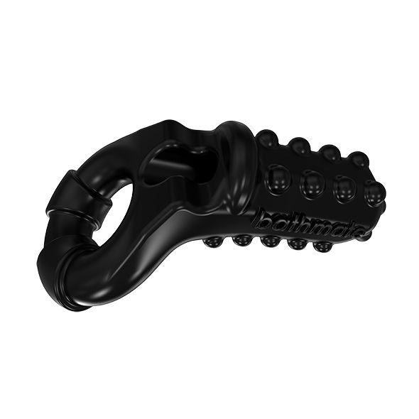 Cockring Vibrant Tickle Texturé 3 Vitesses Rechargeable USB - Bathmate