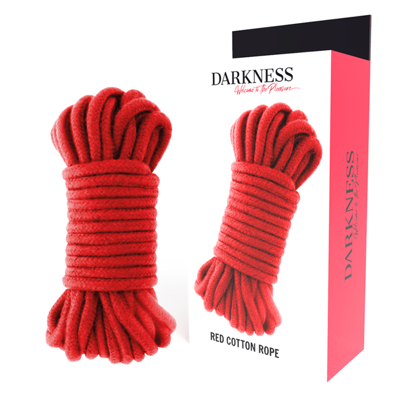 Corde Bondage Japonaise Coton - Shibari Soft - Darkness