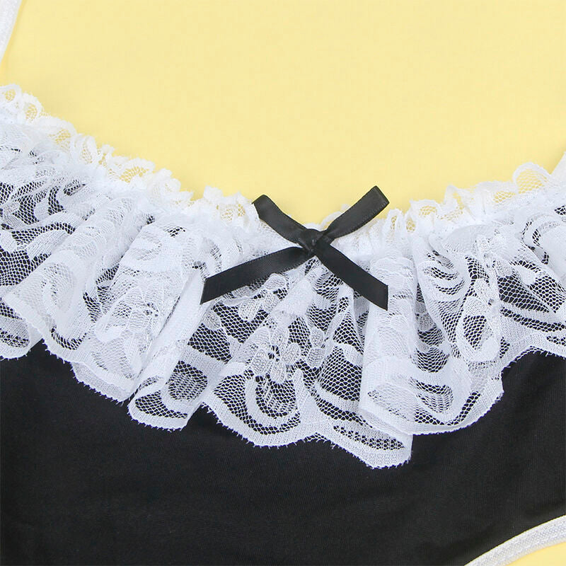 Vue rapprochée — costume érotique Subblime, noir
