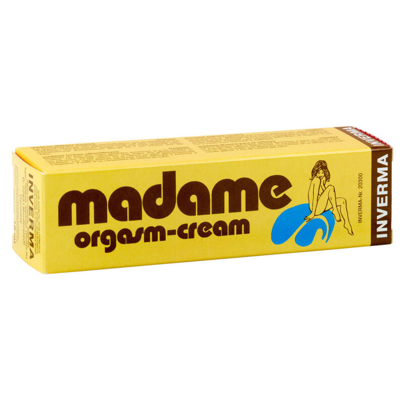 Crème Stimulante Clitoridienne Madame Orgasm Sensibilité Plaisir - Inverma