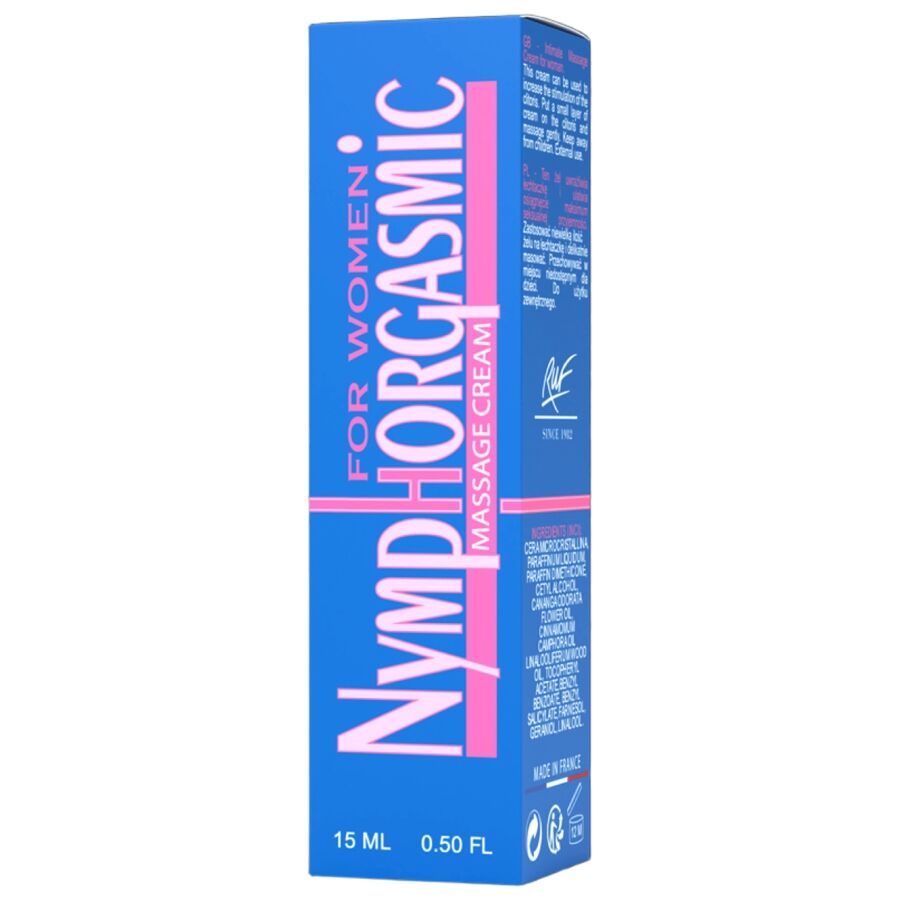 Crème Stimulante Orgasmique Nymphorgasmic Sensibilité Clitoridienne 15ml - Ruf