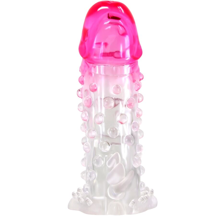 Gaine à Pénis Réaliste Wilford Tête Nervurée Stimulateur Anal