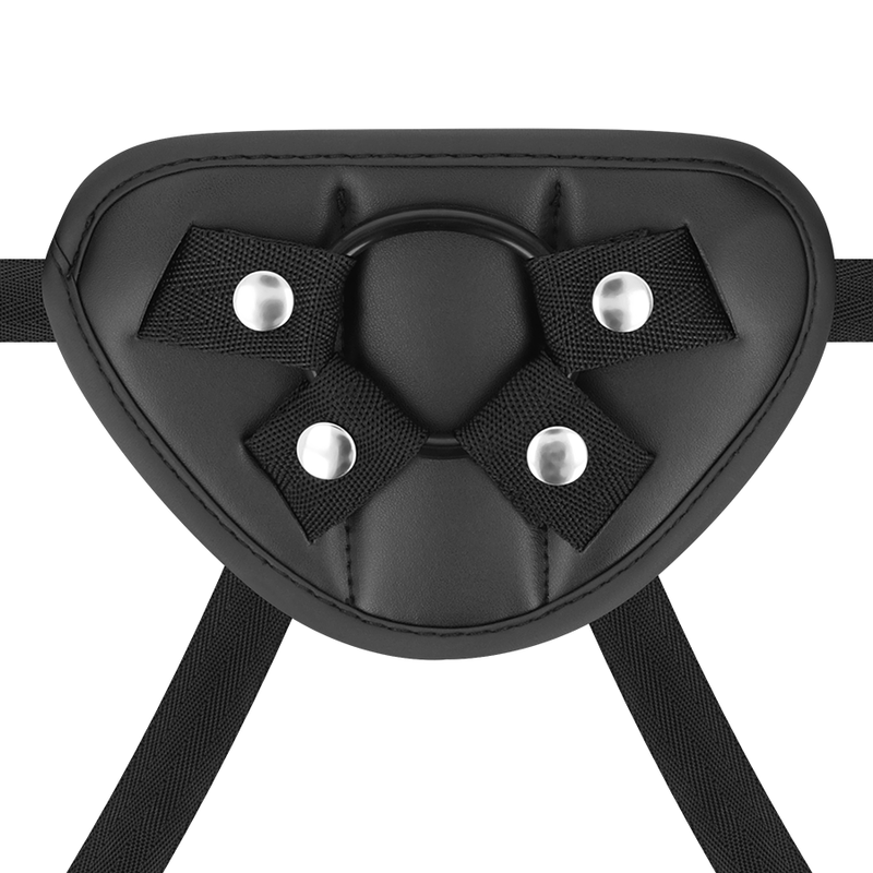 Gode Ceinture Harnais Universel 3 Anneaux Interchangeables Vinyle - Cyber Silicock