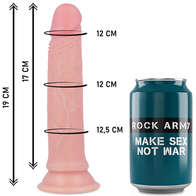Gode-ceinture Rock Army — taille 19 cm