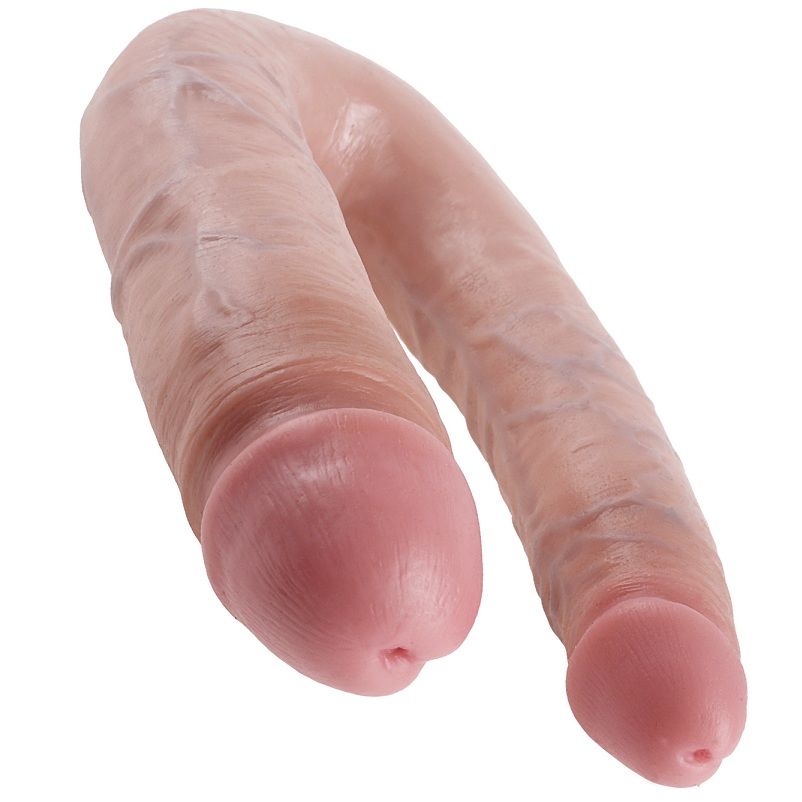 Double Gode King Cock — 17.8 cm