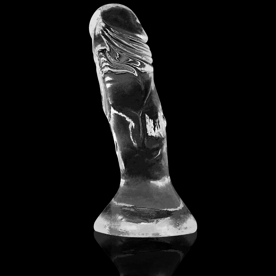 Gode Réaliste Bite Transparente Ventouse Veiné 4 Tailles - X Ray