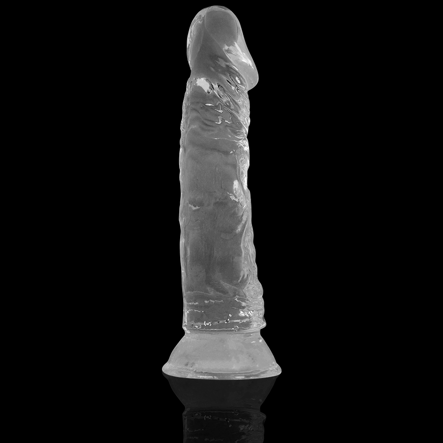 Gode Réaliste Bite Transparente Ventouse Veiné 4 Tailles - X Ray