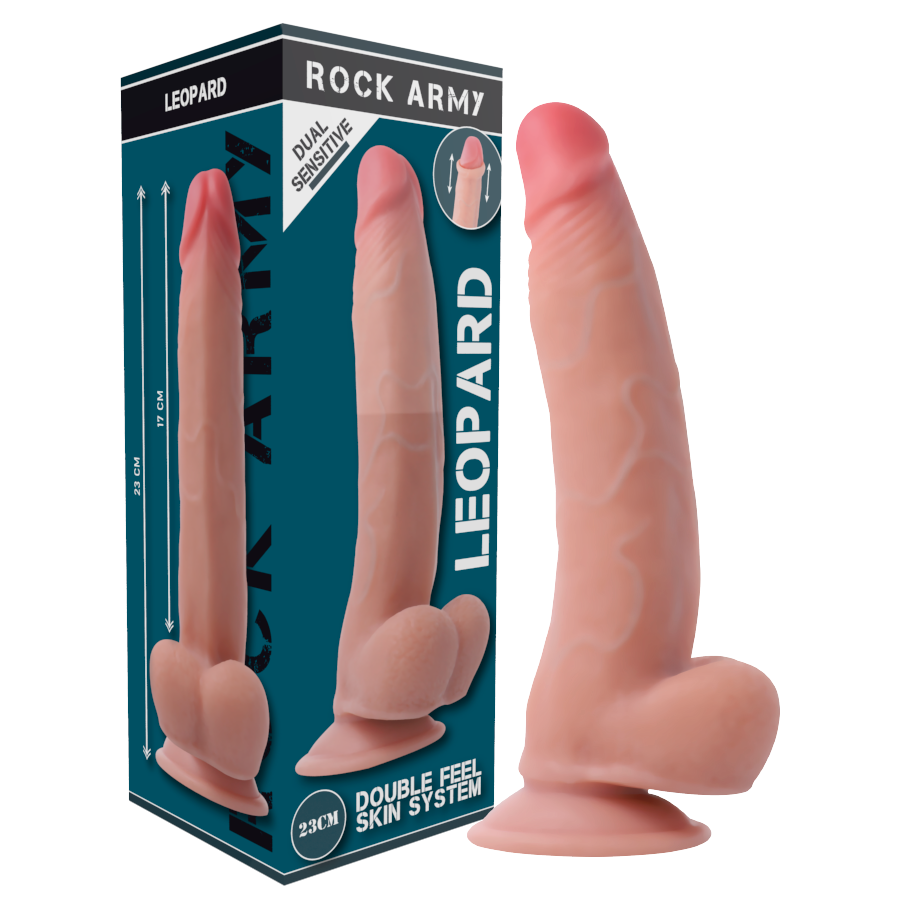 Rock Army gode réaliste — double densité leopard