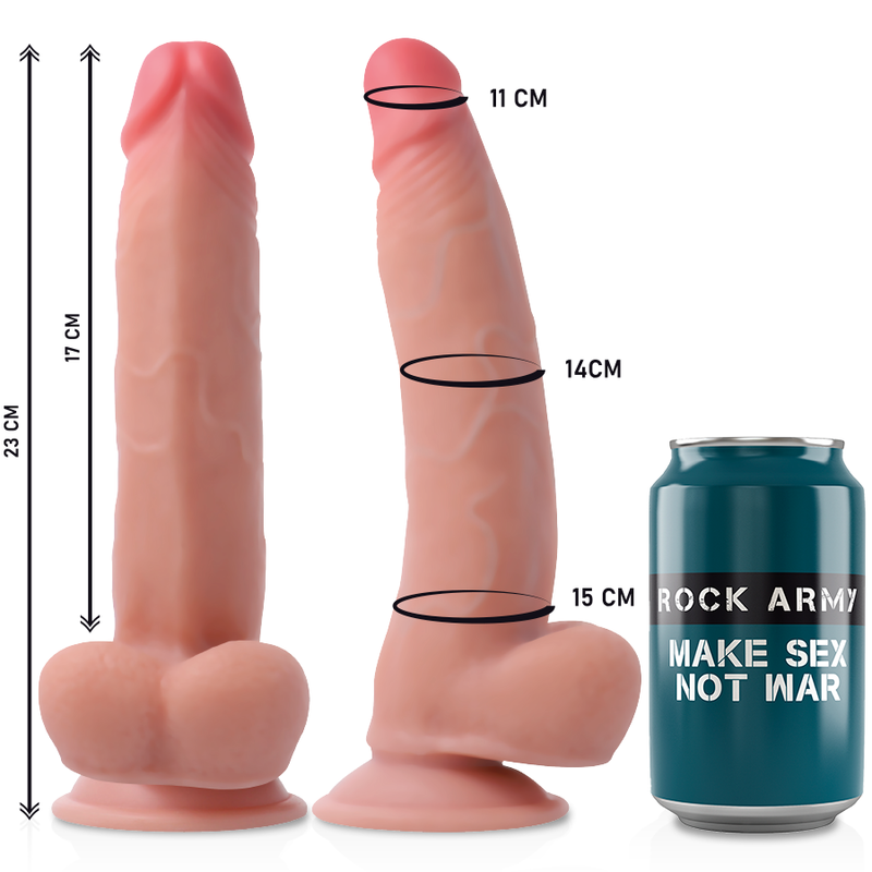 Schéma explicatif — gode réaliste Rock Army