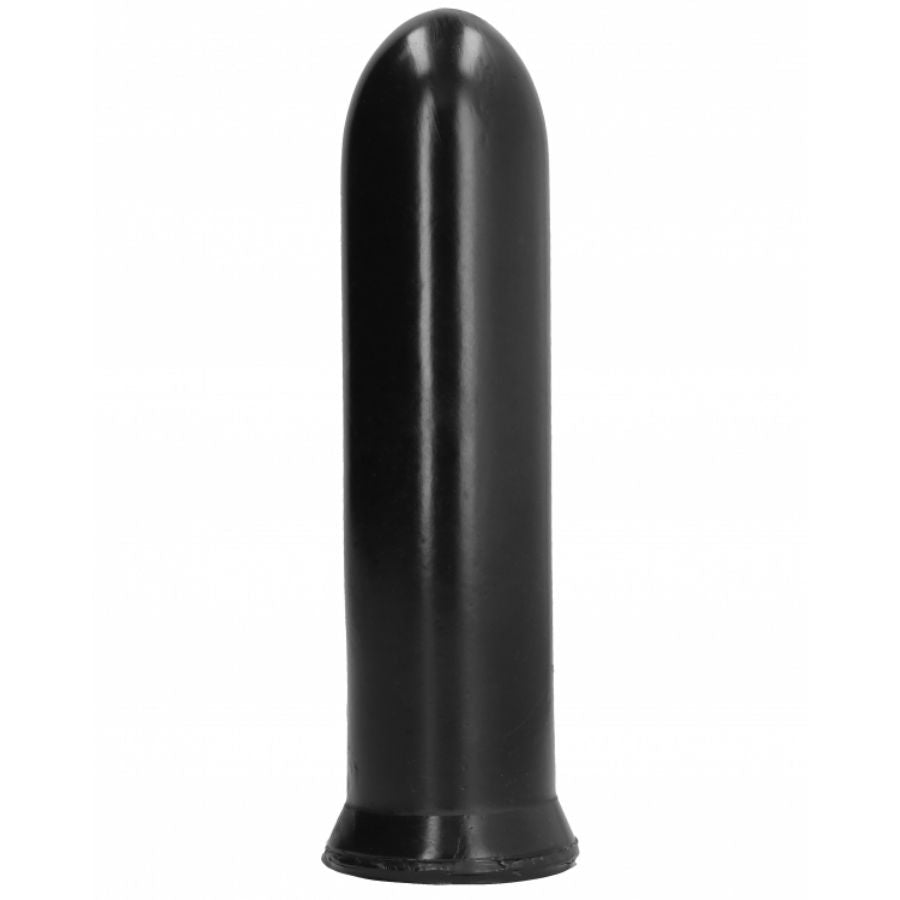 Gode Réaliste Noir 19 cm Texture Lisse Confort - All Black