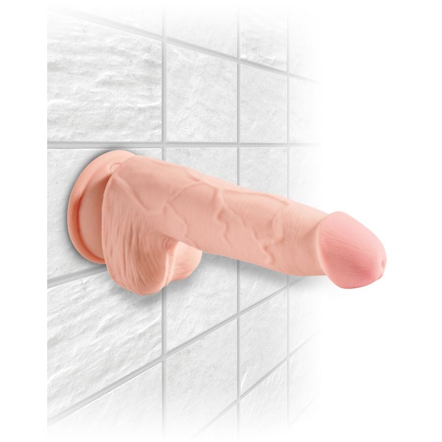 Gode Réaliste Triple Densité Ventouse - King Cock