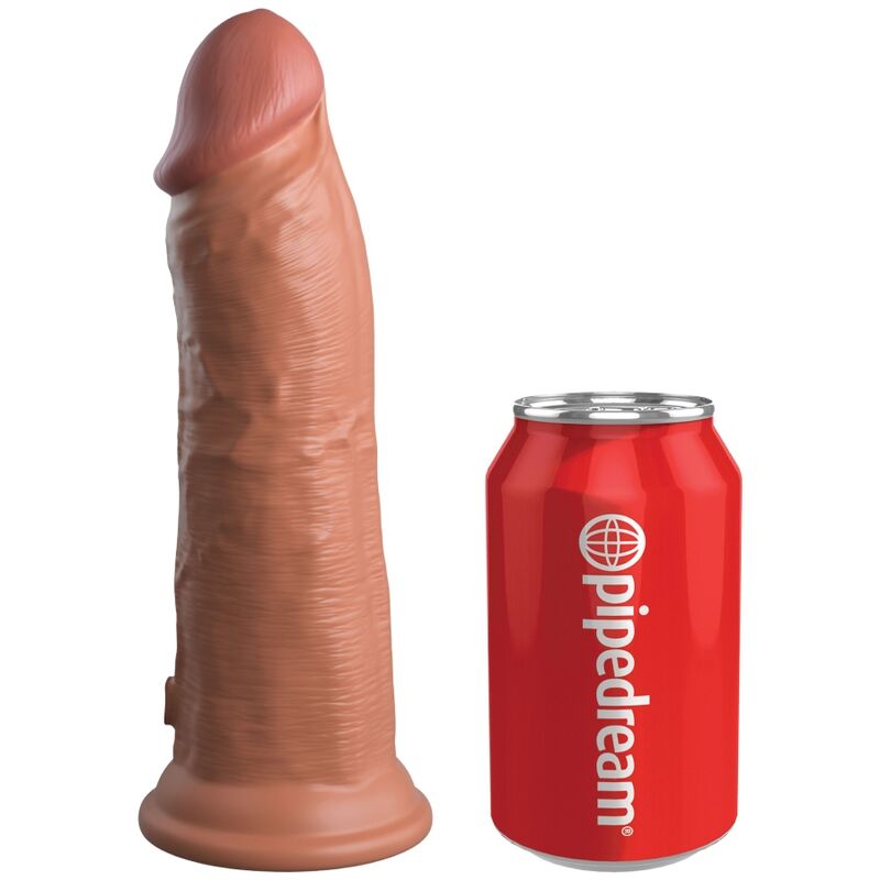Gode réaliste King Cock — 20.3 cm, elite silicone dual