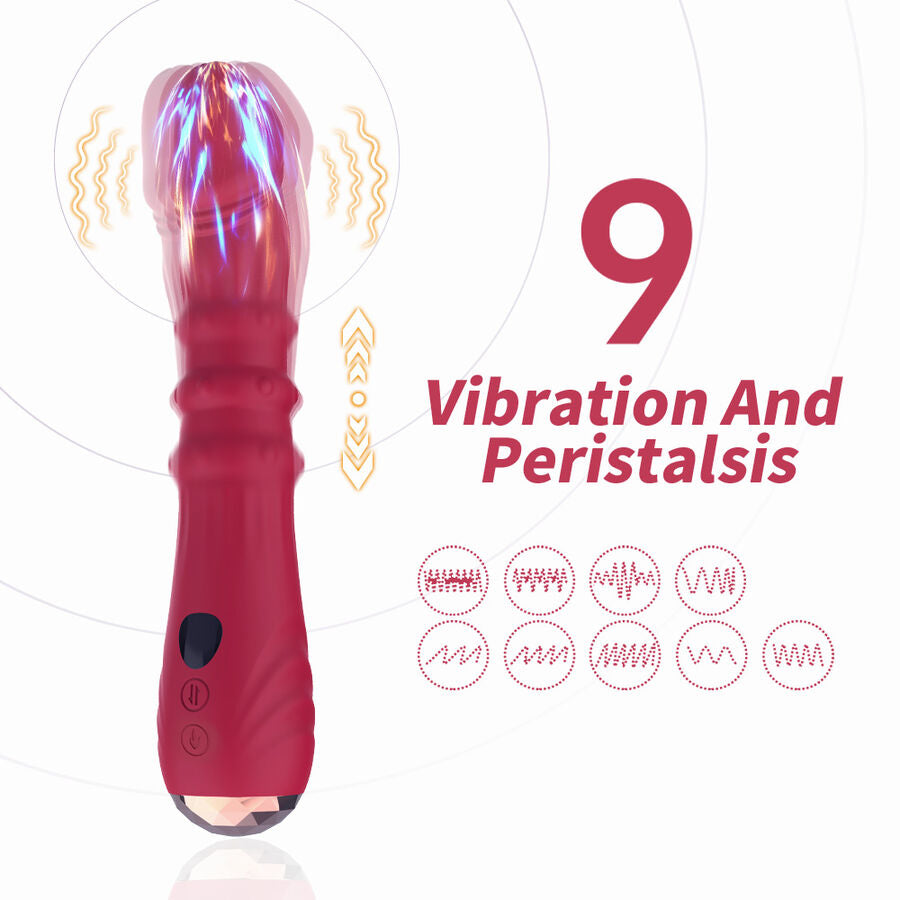 Gode Vibrant Chauffant Point A Thermo-Réglable 42°C Rechargeable - Armony