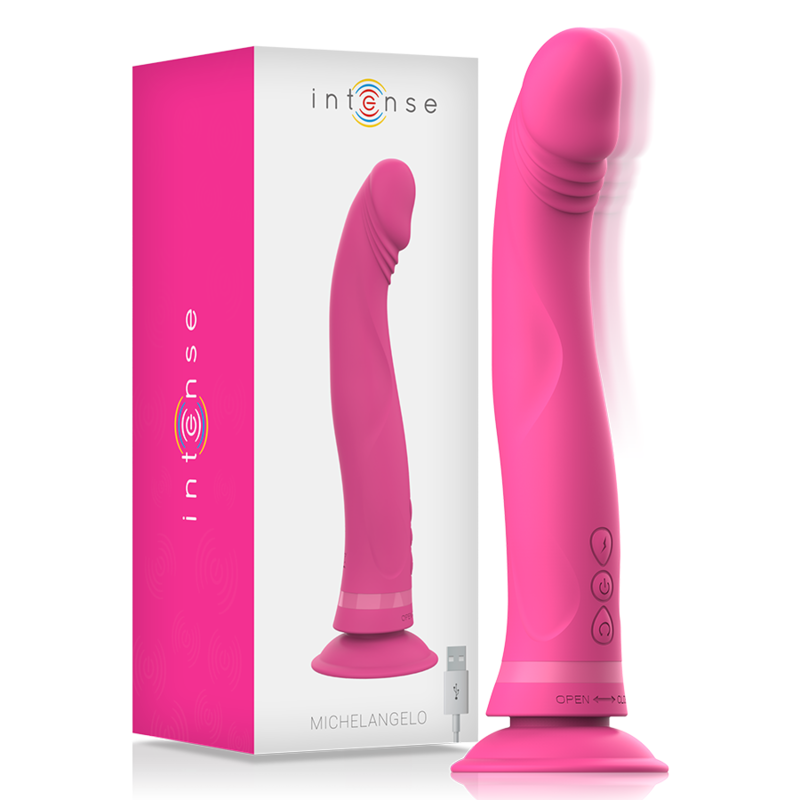 Intense gode vibrant — réaliste michelangelo ventouse