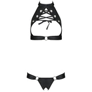 PASSION - ENSEMBLE CUIR ÉCOLOGIQUE MALWIA L/XL