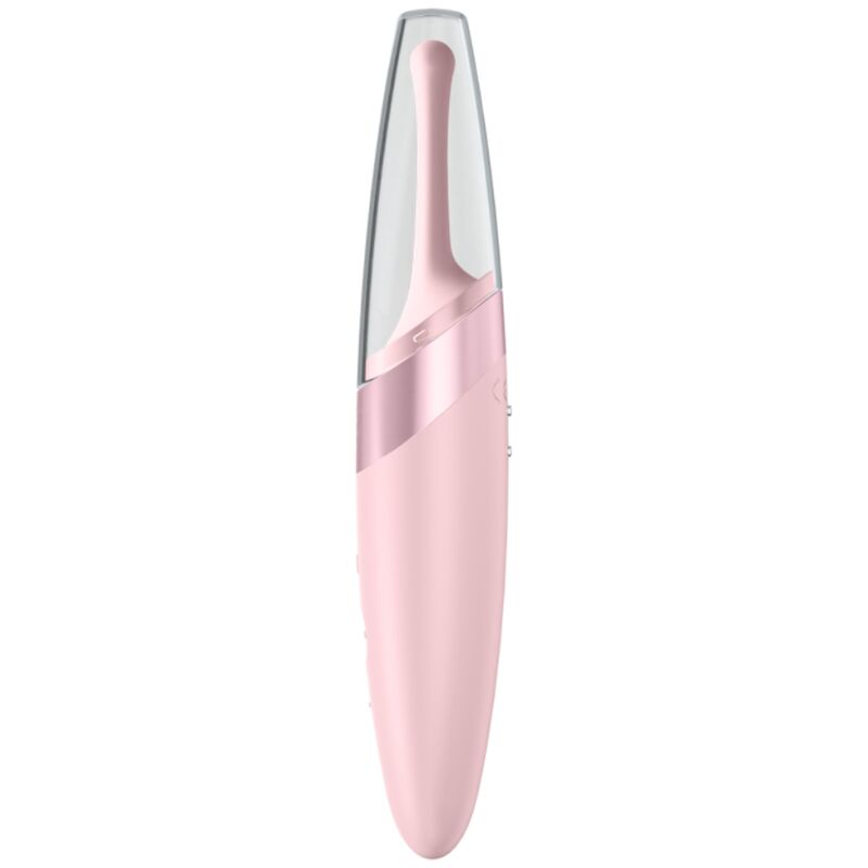 SATISFYER - VIBRATEUR  POINTE DE CLIT TWIRLING DELIGHT ROSE