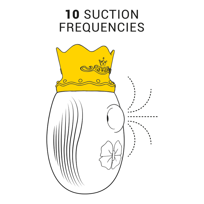 Stimulateur Clitoridien Aspiration et Léchage - 10 Modes Double - Intense