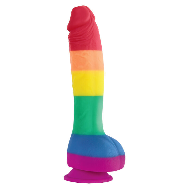 Dildo drapeau lgbt 19 cm
