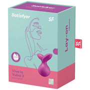 SATISFYER - VIBRATEUR  POSER VIVA LA VULVA 3 VERT