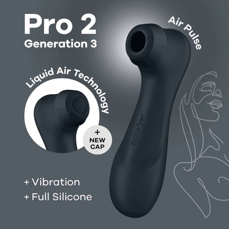 SATISFYER - PRO 2 GÉNÉRATION 3 TECHNOLOGIE AIR LIQUIDE LILAS