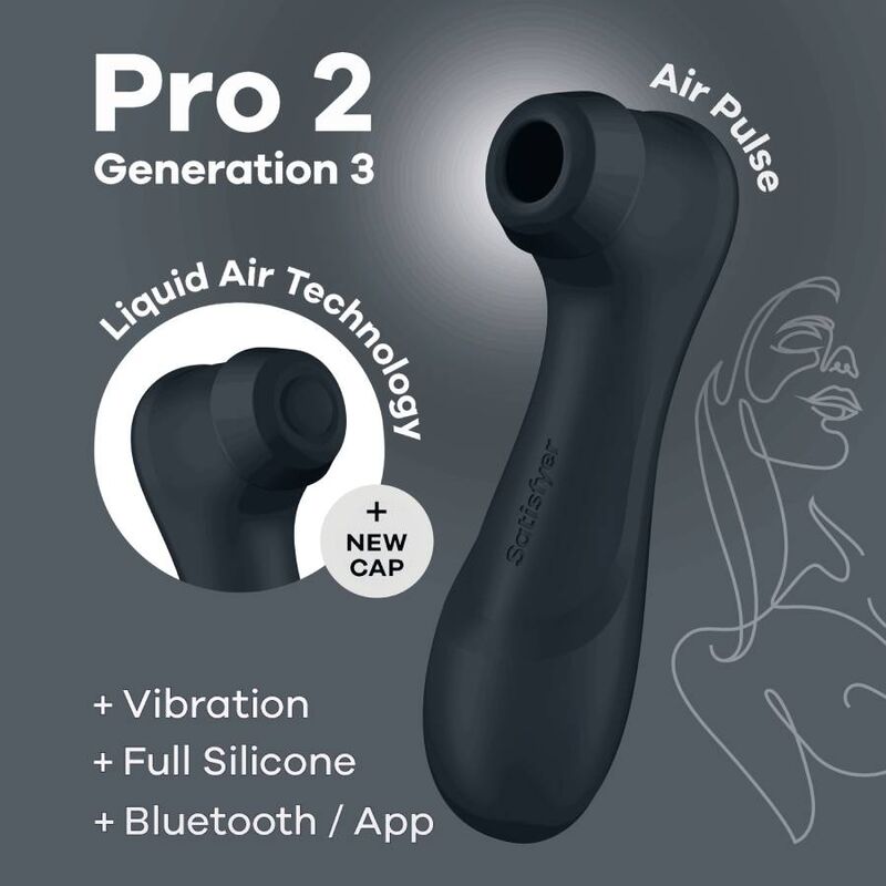 SATISFYER - PRO 2 GENERACIÓN 3 LILAS BLUETOOTH ET APPLICATION
