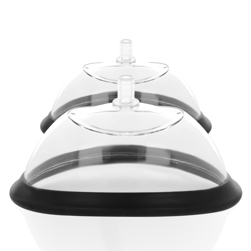 INTENSE - POMPE VAGINALE MANUELLE AVEC DEUX COUPELLES INTERCHANGEABLES