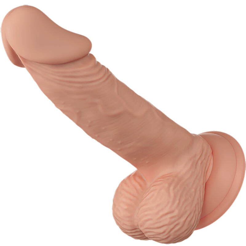 Belle rencontre zebulon gode réaliste flexible 19.4 cm naturel