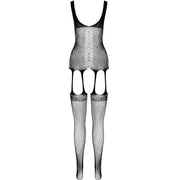 PASSION - BODYSTOCKING ECO COLLECTION ECO BS007 BLANC