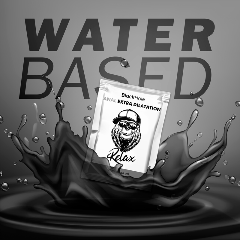 BLACK HOLE - GEL À BASE D'EAU EXTRA DILATATION 6 ML DOSE UNIQUE