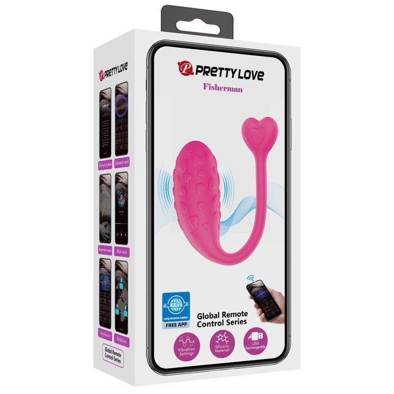 Œuf Vibrant Connecté Fisherman - Pretty Love