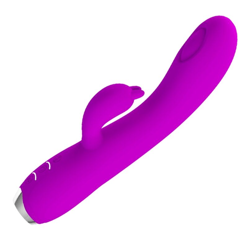 PRETTY LOVE - VIBRATEUR REGINA - ONDES STIMULANTES RECHARGEABLES VIOLET
