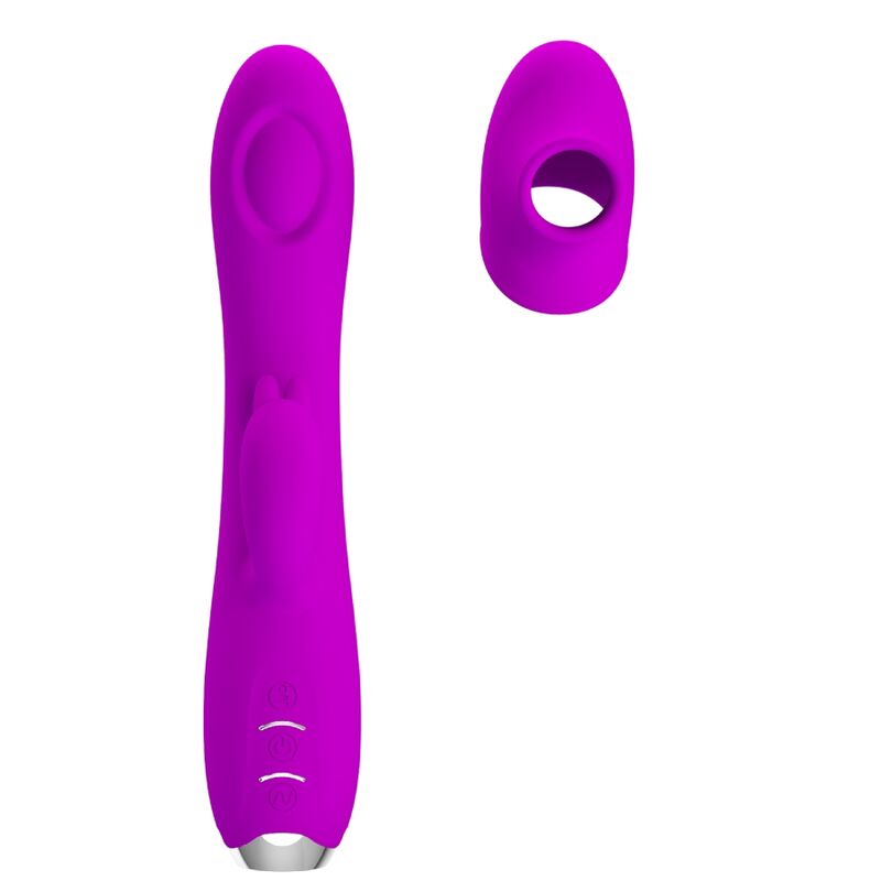 PRETTY LOVE - VIBRATEUR REGINA - ONDES STIMULANTES RECHARGEABLES VIOLET