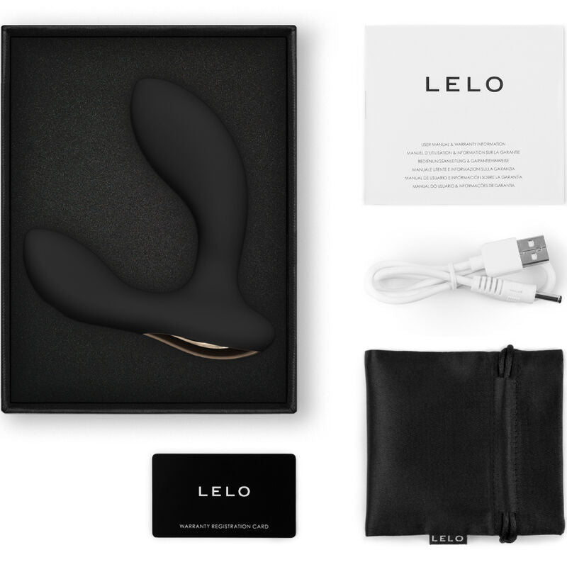 LELO - MASSEUR DE PROSTATE HUGO 2 NOIR